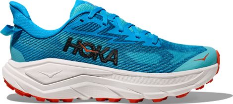 Chaussures Trail Hoka Challenger 8 Bleu/Orange Femme