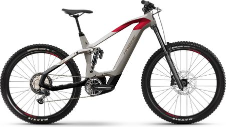 VTT Électrique Tout-Suspendu Haibike Hybe 9 Sram NX 12V 750 Wh MX(29/27.5'') Gris