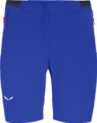 Pantaloncini Salewa Pedroc Cargo 3 Dst Blue da donna