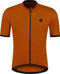 Maillot Manches Courtes Velo Rogelli Essential Homme Cuivre