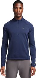 Nike Therma-Fit Storm Element Blue 1/2 Zip Thermal Top