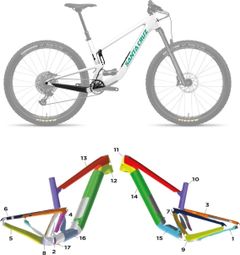 Santa Cruz Tallboy V5 - 2023 - M - Mat