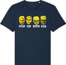T-Shirt Çois Icones du Tour de France Bleu