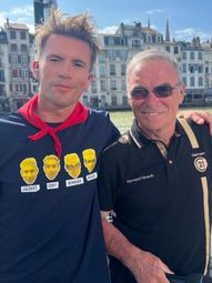 T-Shirt Çois Icones du Tour de France Bleu — vue 2