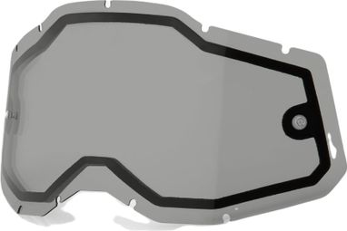 100% Racecraft2/Accuri2/Strata2 Replacement Lens | Vented Dual Pane Smoke
