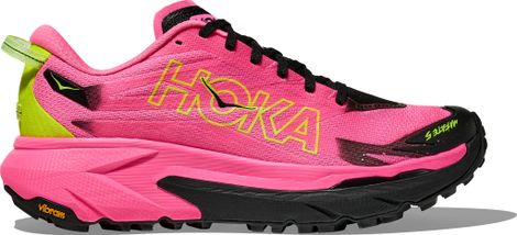Hoka Mafate 5 Scarpe da trail rosa/nero da donna