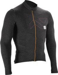 Heren Leatt Endurance 4.0 Lange Mouw Jersey Zwart