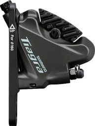 Shimano Tiagra BR-4770-F Flat Mount Front Hydraulic Disc Brake Caliper Black