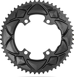 AbsoluteBlack Premium Round Road 110x4 BCD Kettenblatt für Shimano Dura Ace / Ultegra 11S Getriebe Schwarz