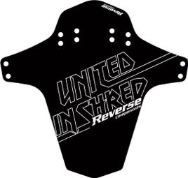 United Front Upright Fender in Shred Schwarz / Weiß
