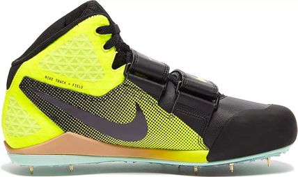 Nike Zoom Javelin Elite 3 Black Yellow Unisex Track & Field Shoes