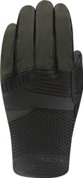 Racer 1927 Air Race 3 Long Gloves Black/Dark Green