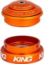 Chris King InSet 8 ZS 44/28.6 - EC 44/33 External Semi-Integrated Headset Orange Mat