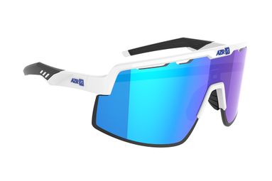 AZR Speed RX Glasses White Varnish / Blue Lens