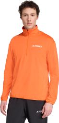 Adidas Terrex Multi Climawarm Oranje Heren 1/2 Zip Thermo Top