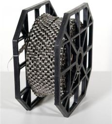 Rouleau de Chaîne KMC X11 Silver/Black 40 CL555 1/2X11/128, Rl 50Mts 11 vitesses - KMC
