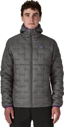 Heren Patagonia Micro Puff Hoody Grijs