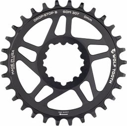 Wolf Tooth Direct Mount Sram BB30 0 mm Drop-Stop B chainrings Black