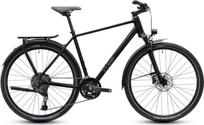 Cube Kathmandu EXC Shimano 11-Speed 700 mm Darkcosmos Reflex 2027 Hybrid Bike - Black