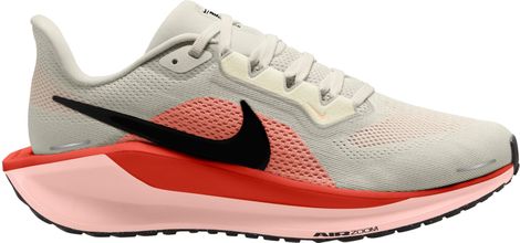 Nike Air Zoom Pegasus 41 Gris Rouge Femme Running Shoes
