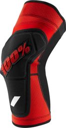 100% Ridecamp Knee Guard Red/Black 