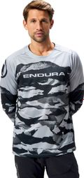 Endura Mountain Camo Limited Edition Long Sleeve Jersey Black/Grey