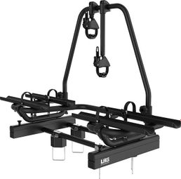 Porte-vélos LAS BC260 noir pour timon remorque et caravane