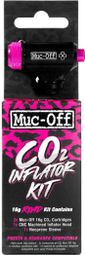 Kit di gonfiaggio CO2 Muc-Off Road + 2 cartucce CO2 da 16 g