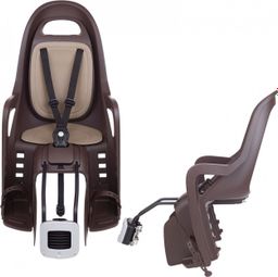Porte bebe arriere Polisport fixation sur cadre groovy noir/marron