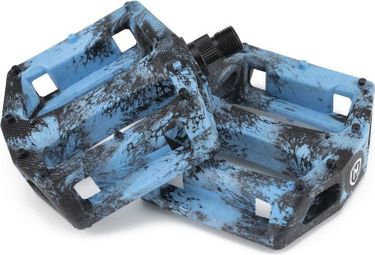 PEDALES MISSION BMX IMPULSE PLASTIQUE BLACK/BLUE