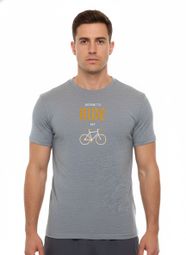 Rubb'r Ride Kurzarm T-Shirt Grau