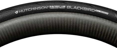Pneu Route Hutchinson Blackbird Allseason Racing Lab 700 mm Tubeless Ready Noir — vue 3
