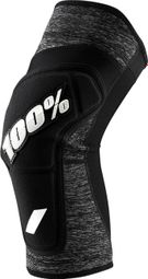 100% Ridecamp Knee Guard Grey Heather/Black