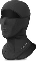 Cachecou de de Pêche en Soie Glacée Anti UV Noir