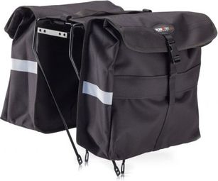 B-Urban Double Luggage Carrier Bags Black