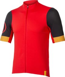 Maillot de manga corta Endura FS260 Grenade Rojo