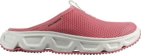 Salomon Reelax Slide 6.0 Women's Recovery Shoes Pink / White