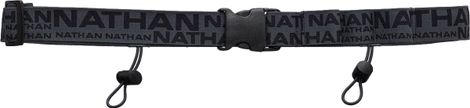 Ceinture Porte-Dossard Nathan Race Number Nutrition Gris