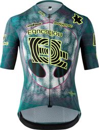 Maillot manches courtes Assos Equipe R S11 Spooky Edition Limitée Bleu Homme