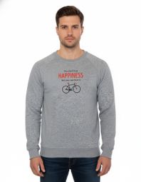 Rubb'r Happiness Sweatshirt Grijs
