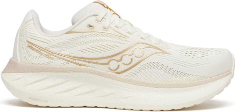 Chaussures Running Saucony Ride 18 Beige Femme