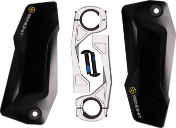 Sendhit Nock V3 Handbeschermer Zwart Zilver Support