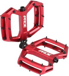 Pédales Pride Racing Newton JR2 Rouge