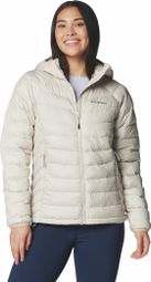 Chaqueta con capucha Columbia Powder Lite II Beige para mujer