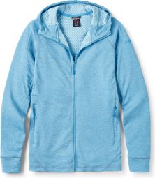Sudadera con capucha RAB Nexus azul para mujer 
