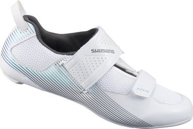 Produit Reconditionné - Chaussures de Triathlon Femme Shimano TR501 Blanc 38