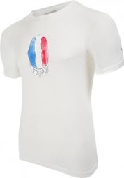 LeBram & Sport Period Short Sleeve T-Shirt Poupou Marshmallow / White