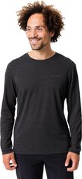 Heren Vaude Essential T-shirt lange mouwen Zwart