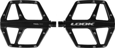 Look trail roc flat pedals black