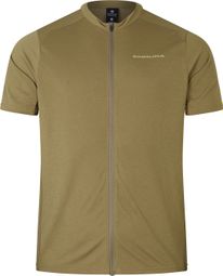 Maillot Manches Courtes Endura Loop Full Zip Khaki